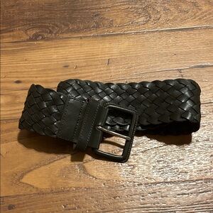 Club Monaco | Accesorios | Club Monaco Dark Brown Woven Belt